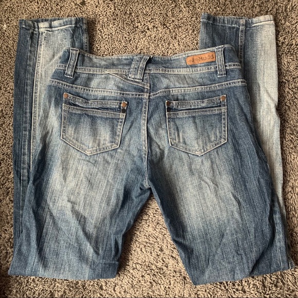 💜 Mudd Knee Pleated Jeans - Picture 3 of 6